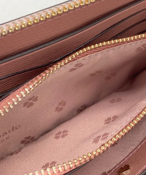 Kate Spade（ケイトスペード）Kate Spade (ケイトスペード) 長財布 ピンクの古着・服飾アイテム