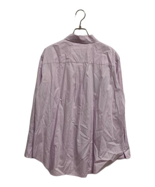 Sybilla（シビラ）Sybilla (シビラ) ビッグフラワーエンブロイダリーシャツ パープル サイズ:Lの古着・服飾アイテム
