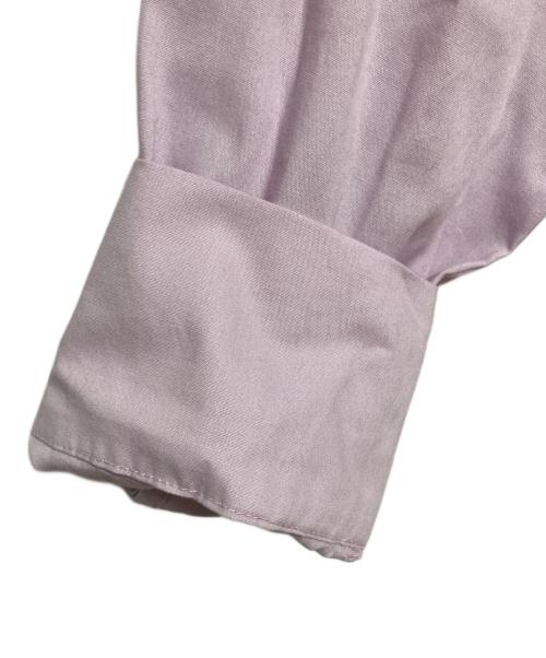 Sybilla（シビラ）Sybilla (シビラ) ビッグフラワーエンブロイダリーシャツ パープル サイズ:Lの古着・服飾アイテム