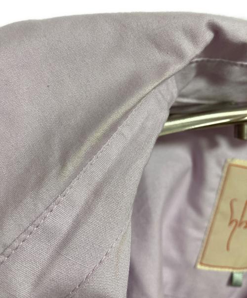 Sybilla（シビラ）Sybilla (シビラ) ビッグフラワーエンブロイダリーシャツ パープル サイズ:Lの古着・服飾アイテム