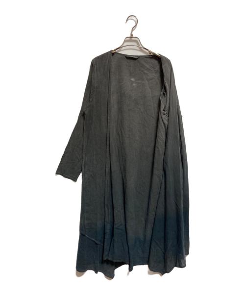 IROFUSI（イロフシ）IROFUSI (イロフシ) グラデロングカーディガン グレー サイズ:-の古着・服飾アイテム