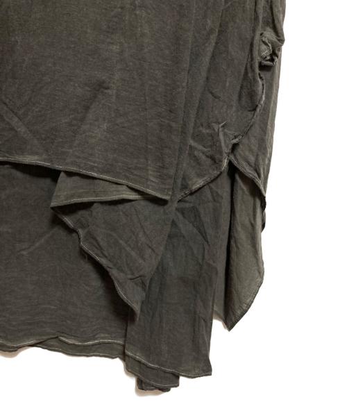 IROFUSI（イロフシ）IROFUSI (イロフシ) コットンレイヤードワンピース グレー サイズ:-の古着・服飾アイテム
