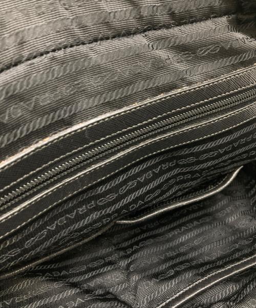 PRADA（プラダ）PRADA (プラダ) ナイロンブリーフケース ブラックの古着・服飾アイテム