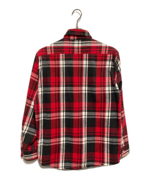 FIVE BROTHER（ファイブブラザー）FIVE BROTHER (ファイブブラザー) ネルシャツ レッド×ブラック サイズ:Mの古着・服飾アイテム