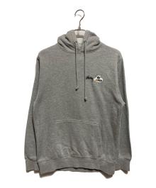 stussy×YO! MTV Raps（ステューシー）の古着「プルオーバーパーカー」｜グレー
