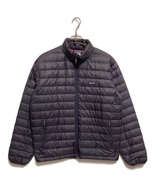 Patagonia（パタゴニア）Patagonia (パタゴニア) メンズ・ダウン・セーター パープル サイズ:Mの古着・服飾アイテム