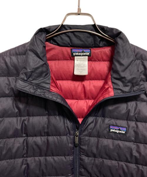 Patagonia（パタゴニア）Patagonia (パタゴニア) メンズ・ダウン・セーター パープル サイズ:Mの古着・服飾アイテム
