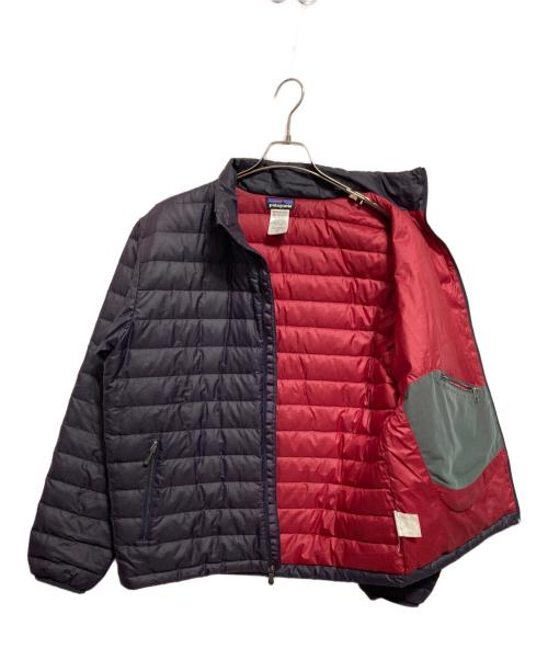 Patagonia（パタゴニア）Patagonia (パタゴニア) メンズ・ダウン・セーター パープル サイズ:Mの古着・服飾アイテム