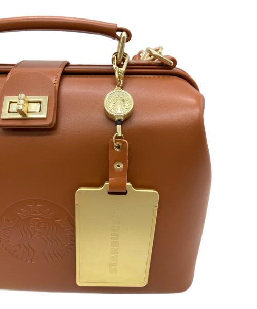 STARBUCKS COFFEE（スターバックス コーヒー）STARBUCKS COFFEE (スターバックス コーヒー) マイカスタマイズジャーニーバッグ ブラウンの古着・服飾アイテム