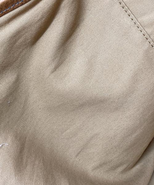 MAPHIA DESIGN（マフィアデザイン）MAPHIA DESIGN (マフィアデザイン) レザートートバッグ ブラウンの古着・服飾アイテム