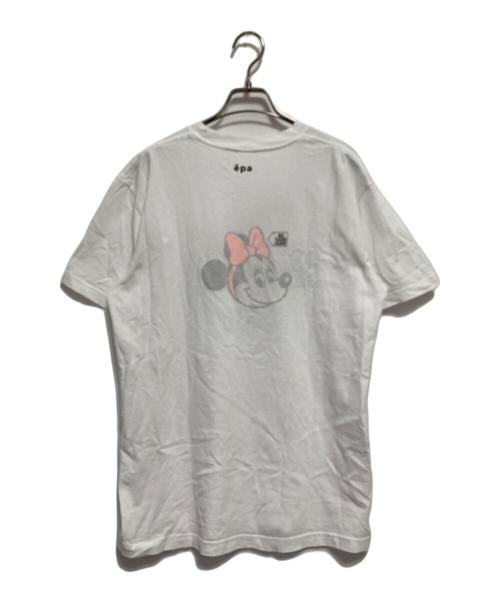 epa（エパ）epa (エパ) SAN FRANCISCO.NNECT. プリントTシャツ ホワイト サイズ:Mの古着・服飾アイテム