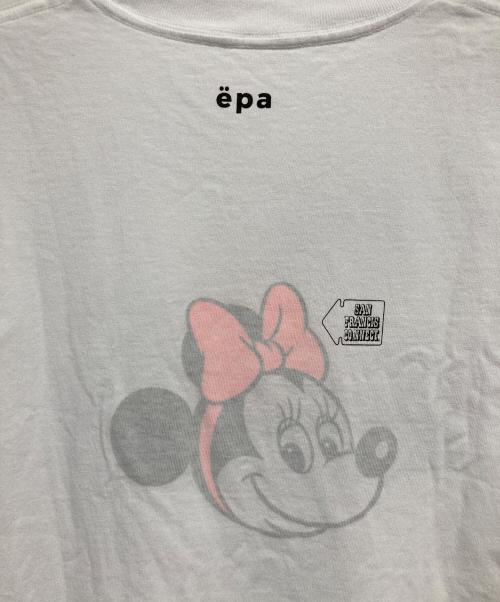 epa（エパ）epa (エパ) SAN FRANCISCO.NNECT. プリントTシャツ ホワイト サイズ:Mの古着・服飾アイテム