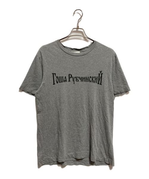 Gosha Rubchinskiy（ゴーシャラブチンスキー）Gosha Rubchinskiy (ゴーシャラブチンスキー) プリントTシャツ グレー サイズ:Lの古着・服飾アイテム