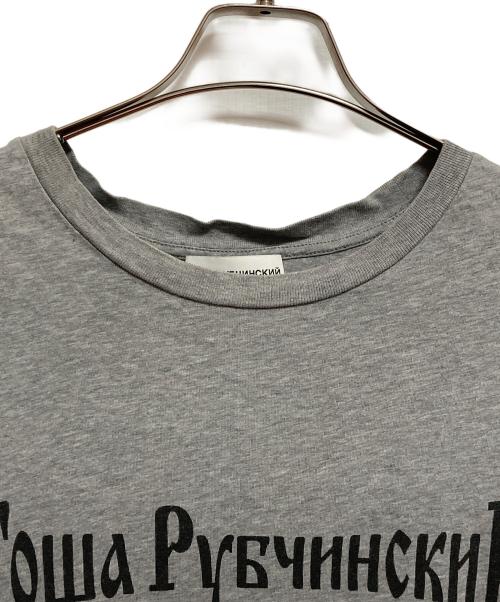 Gosha Rubchinskiy（ゴーシャラブチンスキー）Gosha Rubchinskiy (ゴーシャラブチンスキー) プリントTシャツ グレー サイズ:Lの古着・服飾アイテム