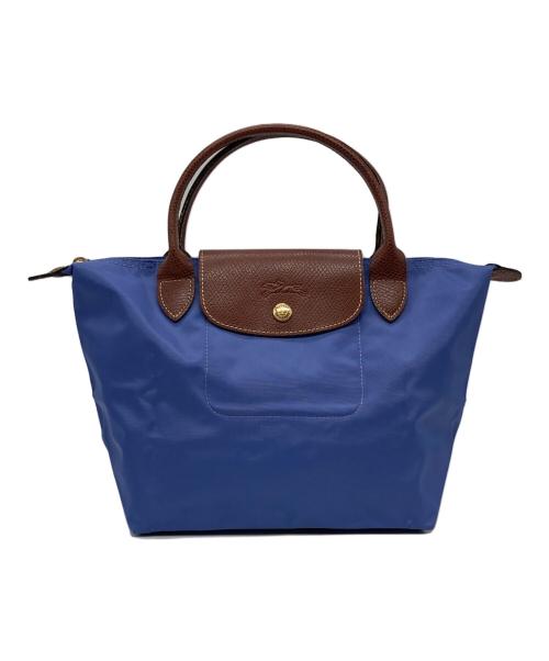 LONGCHAMP（ロンシャン）LONGCHAMP (ロンシャン) ハンドバッグ ブルーの古着・服飾アイテム