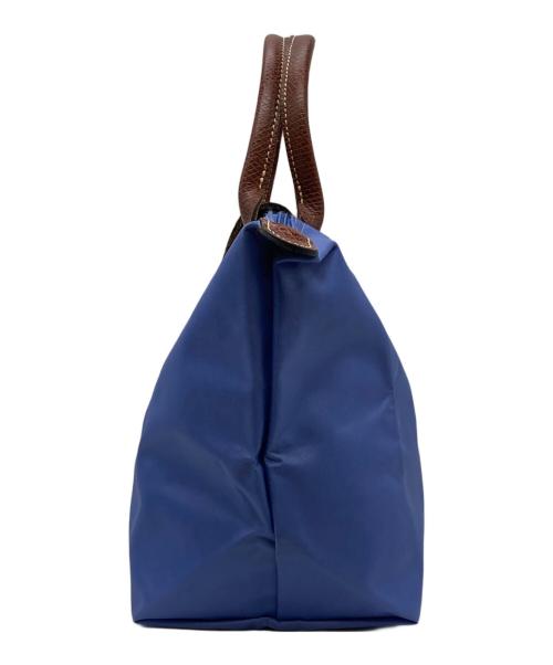 LONGCHAMP（ロンシャン）LONGCHAMP (ロンシャン) ハンドバッグ ブルーの古着・服飾アイテム