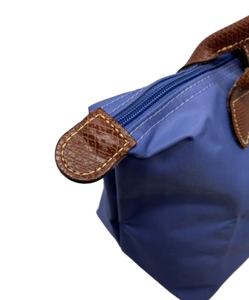 LONGCHAMP（ロンシャン）LONGCHAMP (ロンシャン) ハンドバッグ ブルーの古着・服飾アイテム