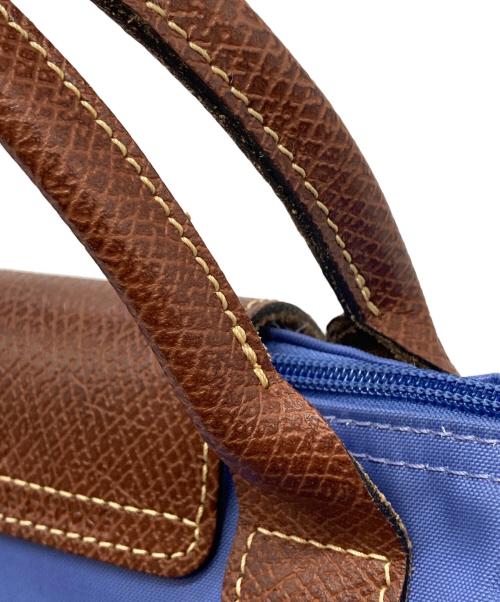 LONGCHAMP（ロンシャン）LONGCHAMP (ロンシャン) ハンドバッグ ブルーの古着・服飾アイテム