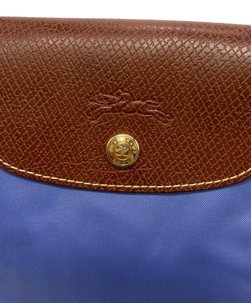 LONGCHAMP（ロンシャン）LONGCHAMP (ロンシャン) ハンドバッグ ブルーの古着・服飾アイテム
