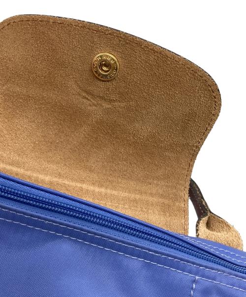LONGCHAMP（ロンシャン）LONGCHAMP (ロンシャン) ハンドバッグ ブルーの古着・服飾アイテム