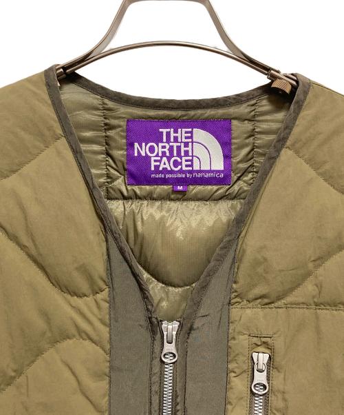 THE NORTHFACE PURPLELABEL（ザ・ノースフェイス パープルレーベル）THE NORTHFACE PURPLELABEL (ザ・ノースフェイス パープルレーベル) Field Down カーキ サイズ:Mの古着・服飾アイテム