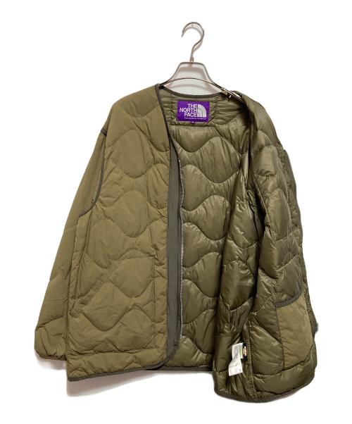 THE NORTHFACE PURPLELABEL（ザ・ノースフェイス パープルレーベル）THE NORTHFACE PURPLELABEL (ザ・ノースフェイス パープルレーベル) Field Down カーキ サイズ:Mの古着・服飾アイテム