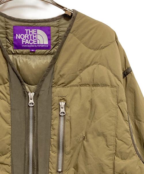 THE NORTHFACE PURPLELABEL（ザ・ノースフェイス パープルレーベル）THE NORTHFACE PURPLELABEL (ザ・ノースフェイス パープルレーベル) Field Down カーキ サイズ:Mの古着・服飾アイテム