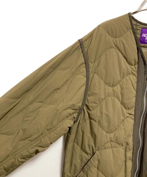 THE NORTHFACE PURPLELABEL（ザ・ノースフェイス パープルレーベル）THE NORTHFACE PURPLELABEL (ザ・ノースフェイス パープルレーベル) Field Down カーキ サイズ:Mの古着・服飾アイテム