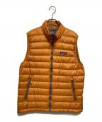 Patagoniaパタゴニア）の古着「ダウンセーターベスト」｜オレンジ
