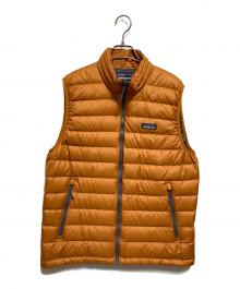Patagonia（パタゴニア）の古着「ダウンセーターベスト」｜オレンジ