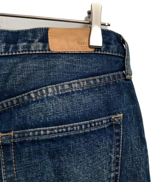 sanca（サンカ）Sanca (サンカ) 15,5oz DENIM TAPERED 5P USED インディゴ サイズ:2の古着・服飾アイテム