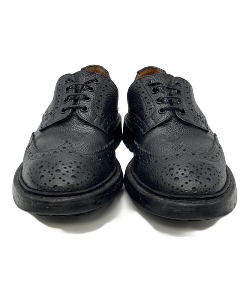 Tricker's（トリッカーズ）Tricker's (トリッカーズ) Bourtonウイングチップシューズ ブラック サイズ:9.5の古着・服飾アイテム