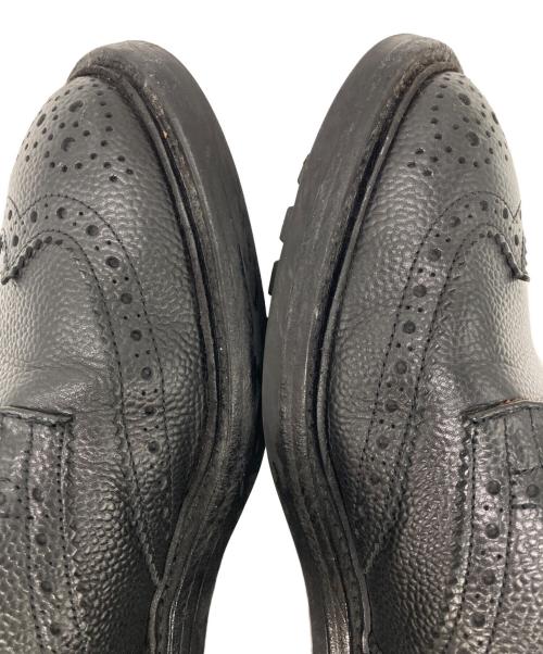 Tricker's（トリッカーズ）Tricker's (トリッカーズ) Bourtonウイングチップシューズ ブラック サイズ:9.5の古着・服飾アイテム