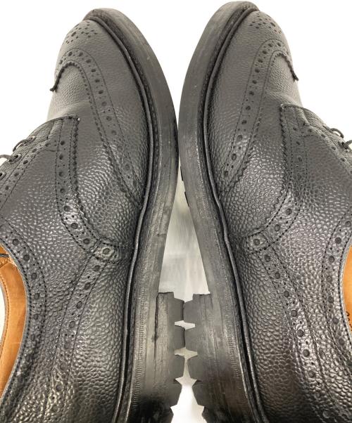 Tricker's（トリッカーズ）Tricker's (トリッカーズ) Bourtonウイングチップシューズ ブラック サイズ:9.5の古着・服飾アイテム
