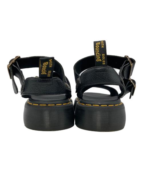 Dr.Martens（ドクターマーチン）Dr.Martens (ドクターマーチン) GRYPHON QUAD サンダル ブラック サイズ:25の古着・服飾アイテム