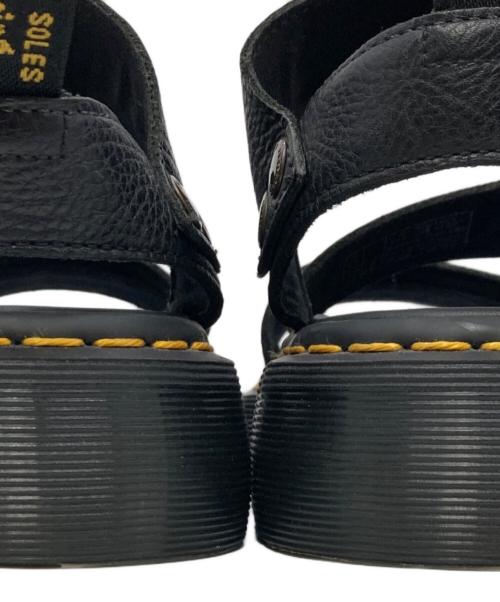 Dr.Martens（ドクターマーチン）Dr.Martens (ドクターマーチン) GRYPHON QUAD サンダル ブラック サイズ:25の古着・服飾アイテム