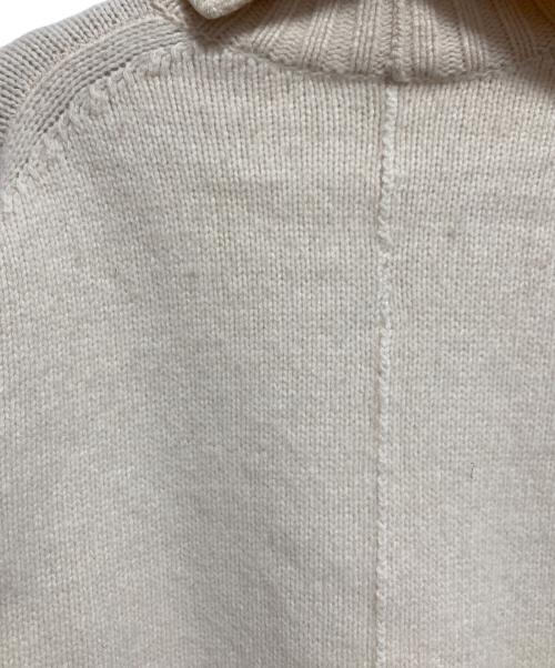 MACPHEE（マカフィー）MACPHEE (マカフィー) ウールカシミヤ ハイネックプルオーバー ベージュ サイズ:Sの古着・服飾アイテム