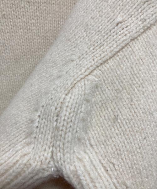 MACPHEE（マカフィー）MACPHEE (マカフィー) ウールカシミヤ ハイネックプルオーバー ベージュ サイズ:Sの古着・服飾アイテム