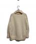 MACPHEE (マカフィー) ウールカシミヤ ハイネックプルオーバー ベージュ サイズ:S：6000円