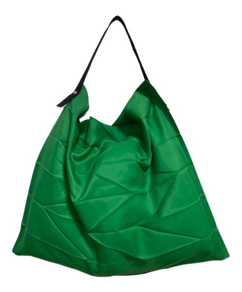 ISSEY MIYAKE（イッセイミヤケ）ISSEY MIYAKE (イッセイミヤケ) iittala (イッタラ) トートバッグ グリーンの古着・服飾アイテム