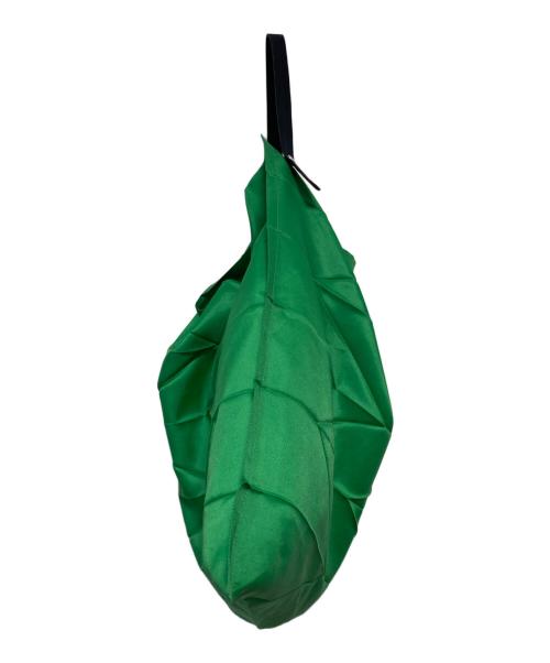 ISSEY MIYAKE（イッセイミヤケ）ISSEY MIYAKE (イッセイミヤケ) iittala (イッタラ) トートバッグ グリーンの古着・服飾アイテム
