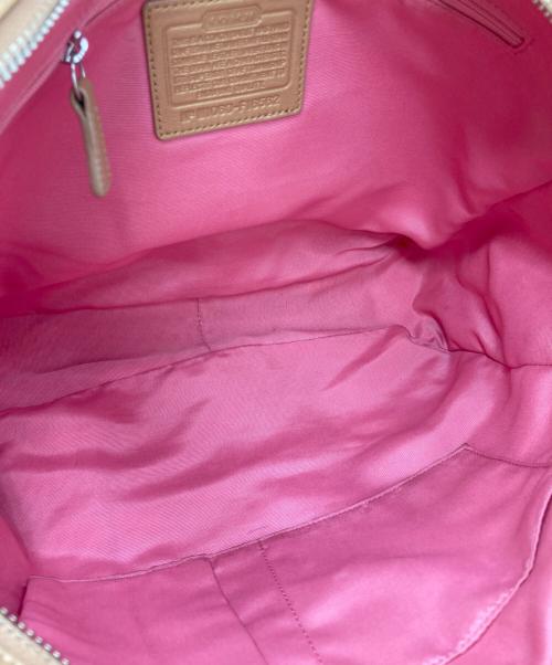 COACH（コーチ）COACH (コーチ) バッグ ベージュの古着・服飾アイテム