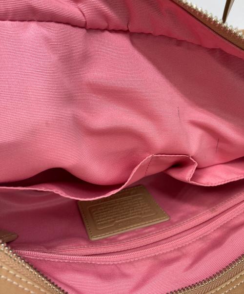 COACH（コーチ）COACH (コーチ) バッグ ベージュの古着・服飾アイテム
