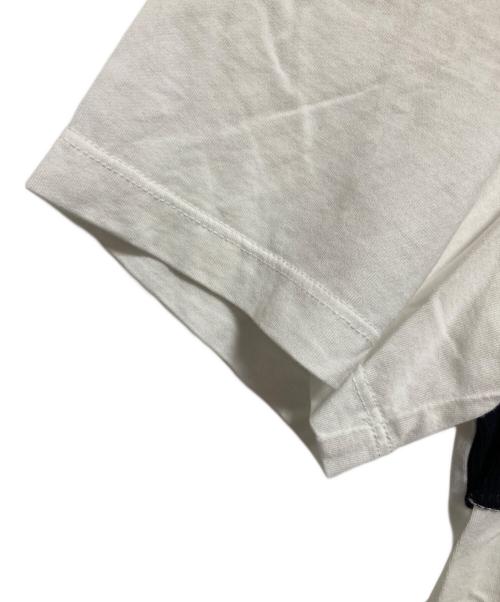Maison Margiela（メゾンマルジェラ）Maison Margiela (メゾンマルジェラ) コットンボーダーTシャツ ネイビー×ホワイト サイズ:50の古着・服飾アイテム