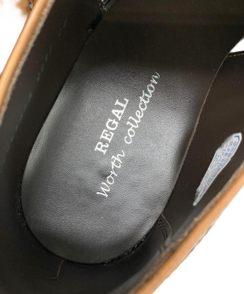 REGAL（リーガル）REGAL (リーガル) ウィングチップシューズ ブラウン サイズ:24EEの古着・服飾アイテム