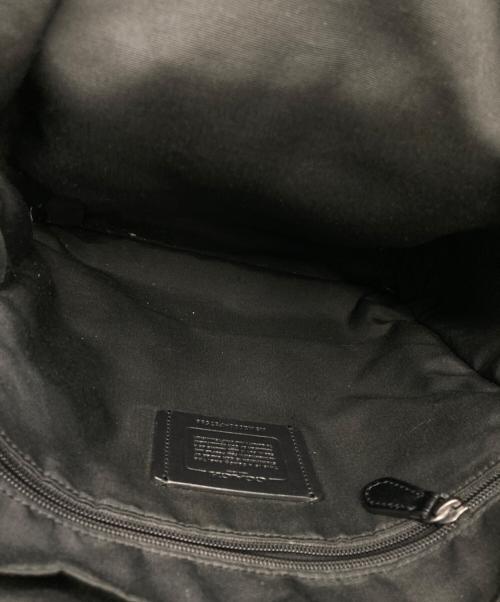 COACH（コーチ）COACH (コーチ) リュック ブラックの古着・服飾アイテム