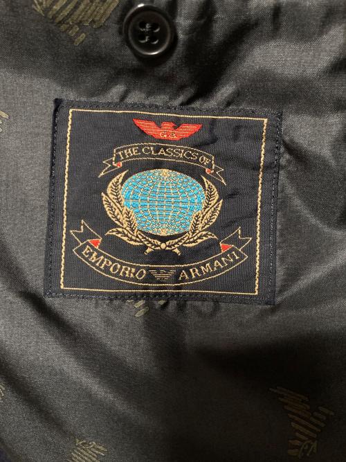 EMPORIO ARMANI（エンポリオ アルマーニ）EMPORIO ARMANI (エンポリオ アルマーニ) セットアップスーツ ネイビー サイズ:48の古着・服飾アイテム