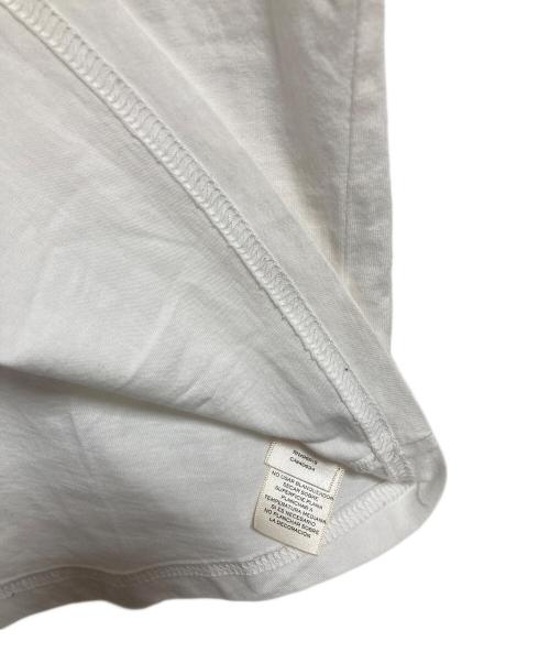 MARC JACOBS（マークジェイコブス）MARC JACOBS (マークジェイコブス) リンガーTシャツ ホワイト×グリーン サイズ:Sの古着・服飾アイテム
