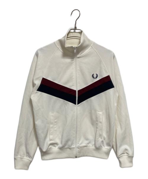 FRED PERRY（フレッドペリー）FRED PERRY (フレッドペリー) トラックジャケット ホワイト サイズ:Sの古着・服飾アイテム