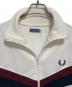 中古・古着 FRED PERRY (フレッドペリー) トラックジャケット ホワイト サイズ:S：7000円